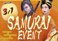 ※終了【2025年3月1日(土)開催！】道頓堀 屋台村 祭でサムライ演出＆Katana Action体験！